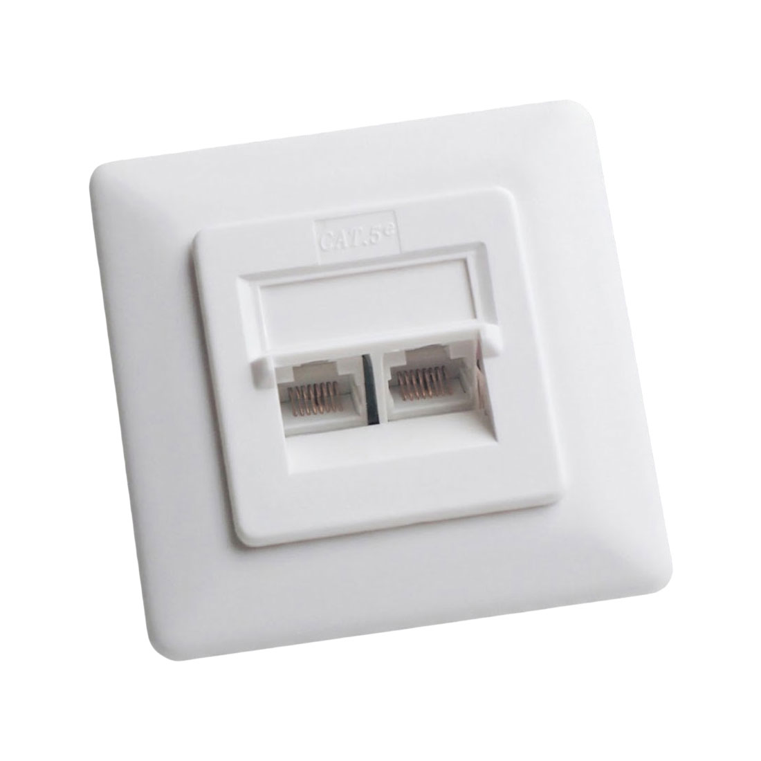 UN10185 Utičnica Cat5e 2xRJ45 podžbukna