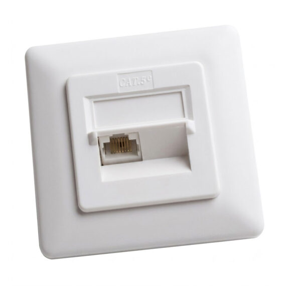 UN10184 Utičnica Cat5e 1xRJ45 podžbukna