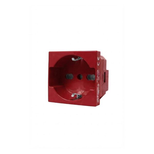 UN16987 ESP300532R shuko utičnica crvena