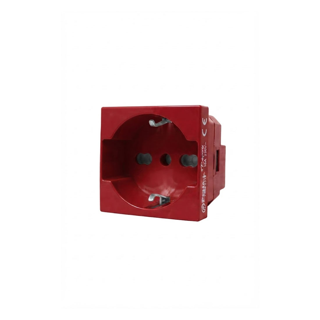 UN16987 ESP300532R shuko utičnica crvena